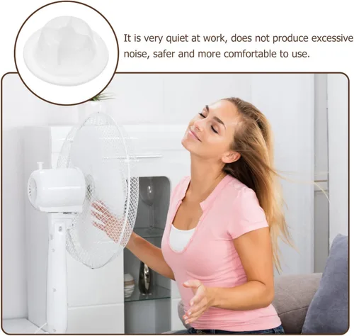 Vista 8 de Uonlytech Tuerca de plástico para ventilador de mesa, para el hogar, 20 piezas, pieza de repuesto para accesorios de ventilador