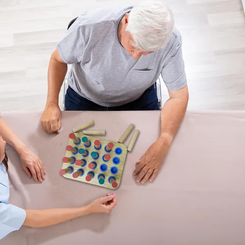 Vista 6 de Equipo de entrenamiento de accidente cerebrovascular - Herramientas de ejercicio de mano para brazo, dedos y brazos, actividades para accidentes