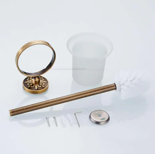 Vista 6 de toilet cleaner brush,toilet brush，Toilet Brush and Holder Set, Gold Toilet Brush,toilet Brush And Holder,long Handled Toilet Brush,wall Mounted