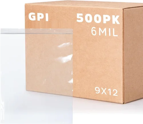 Vista 29 de GPI - 6 mil, extra resistente, bolsas de plástico transparentes con cremallera resellable de 2 x 5 pulgadas, resistentes a perforaciones, bolsas
