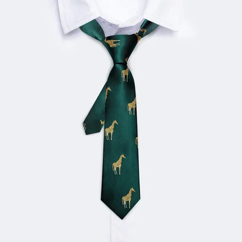 Vista 339 de Barry.Wang Corbata de niño regular seda tejida rayas sólido lazo bolsillo cuadrado