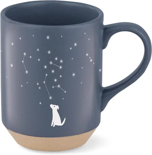 Vista 3 de Fringe Studio "CELESTIAL CAT" - Taza de gres New York, colección PetShop (429073)
