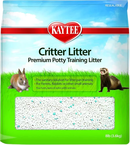 Vista 7 de Kaytee Arena Premium para Entrenamiento Sanitario de Animales Pequeños para Hurones, Conejos y Otros Animales Domésticos, 4 Libras