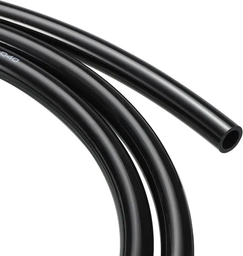 Vista 6 de Tubería neumática de poliuretano PU para aire - 0.197 in x 0.315 in / 6.6 ft / negro