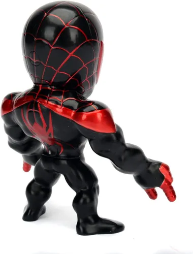 Vista 8 de Jada Toys Metals Marvel - Figura clásica de 4 pulgadas - Morales (M252) figura de juguete