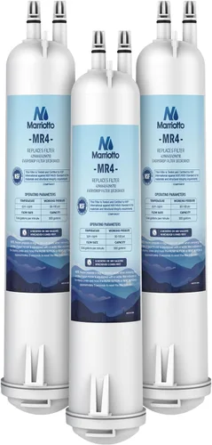 Vista 10 de MARRIOTTO MRW4 Filtro de agua para refrigerador Compatible con EDR3RXD1, 4396841, 4396710, Filtro 3, 46-9083, 46-9030, 9030, 9083 Filtro de agua