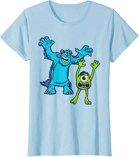 Vista 27 de Camiseta de la Universidad Sulley y Mike de los Monsters de Disney Pixar
