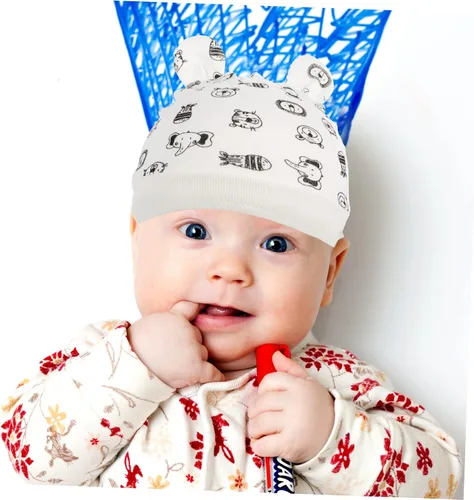 Vista 8 de GALPADA 1 Unidades De Bebé Sombrero Conjunto De Bebé Gorrita Gorros Bebé Pies Cubiertas Anti- Scratch Mitones Sombrero Infantil Bebé Calcetín Bebé