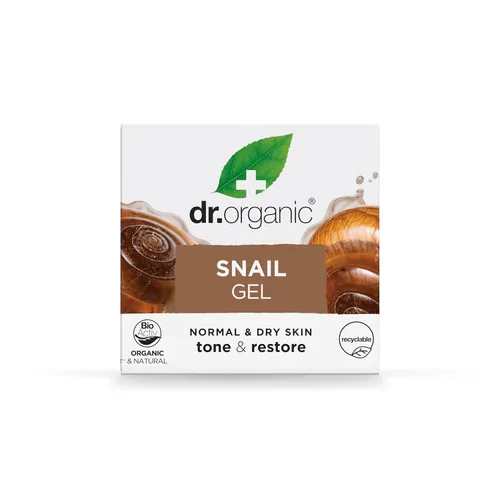 Vista 10 de Gel orgánico de caracol de Organic Doctor en tamaño de 1.7 onzas líquidas. Hidratante facial y corporal restaurador para cuidado de la piel, Paquete