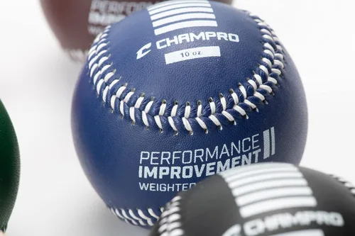 Vista 6 de Champro Pelotas de béisbol de entrenamiento con peso, juego de 6