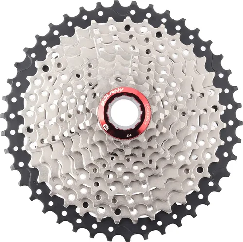Vista 7 de BOLANY Cassette de 8/9/10 velocidades 11-25T/32T/36T/40T/42T/46T/50T apto para bicicleta MTB, bicicleta de carretera, casete ligero, compatible