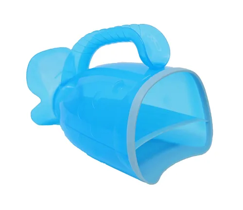 Vista 6 de Copa de enjuague de champú para peces para niños Cubo de baño para bebés Cubo de enjuague para bebés sin desgarros Tres opciones