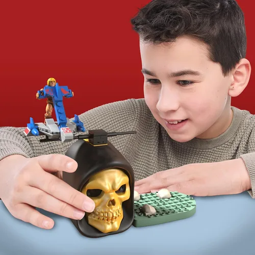 Vista 2 de Mega Construx Masters of The Universe He-Man Jet Trineo - Juego de construcción para niños