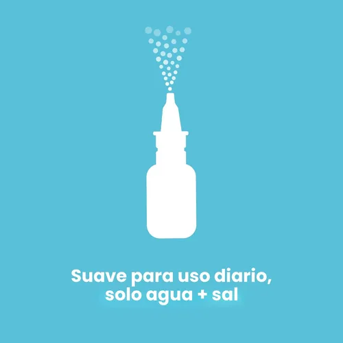 Vista 5 de Frida Baby NoseFrida - Spray de niebla salina para bebé, descongestionante nasal para alivio de alergias y alivio de la congestión para suavizar