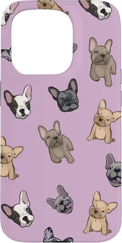 Vista 14 de Linda funda de teléfono Bulldog francés para iPhone 17