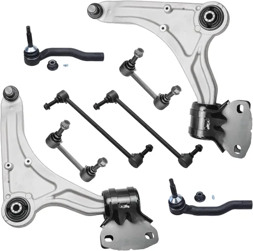 Vista 200 de Detroit Axle - Kit de suspensión frontal de 8 piezas para Chevy Silverado
