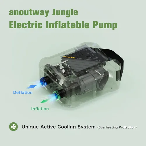 Vista 10 de Paddle Board Electric Pump High Pressure Rechargeable Auto-Off