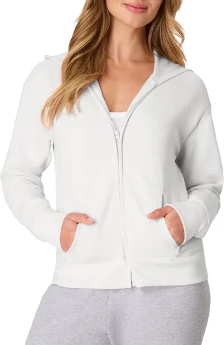 Vista 37 de Hanes EcoSmart - Sudadera de forro polar para mujer, suave y de peso medio, sudadera con capucha con cremallera completa, sudadera o cremallera