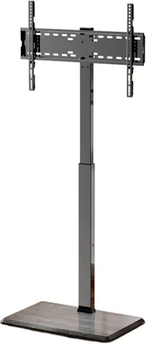 Vista 8 de Afaloona Soporte universal para TV de suelo, soporte de TV con toma de corriente y estante extraíble para TV de 32 a 75 pulgadas de hasta 110