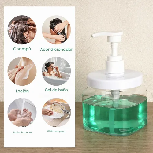 Vista 5 de Dispensador de botellas con dispensador de loción de 550 ml/18.6