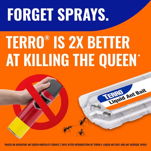Vista 2 de TERRO T300 cebos líquidos para hormigas, 6 unidades, 2 - unidades Borax Formula, Kills the Queen & the Entire Colony, Liquid Ant Baits Indoor