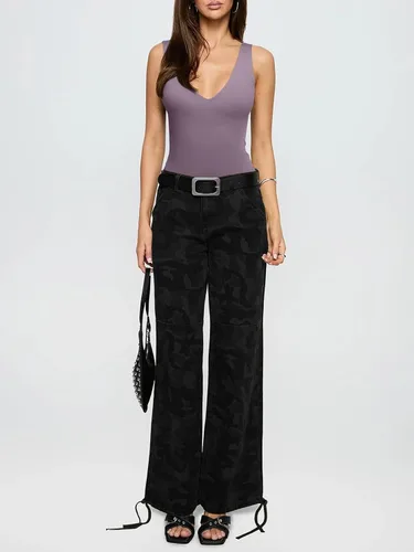 Vista 29 de REORIA Butsmooth® - Body sin mangas con cuello en V profundo y escote en V para mujer