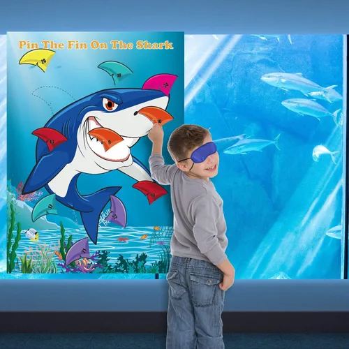 Vista 6 de FEPITO Pin The Fin en The Shark Game