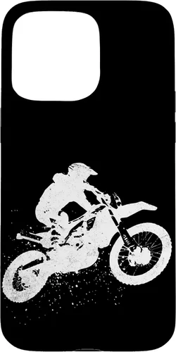 Vista 28 de iPhone 16 Dirt Bike Riding Motocross Racing Motorcycle Vintage Graphic Case