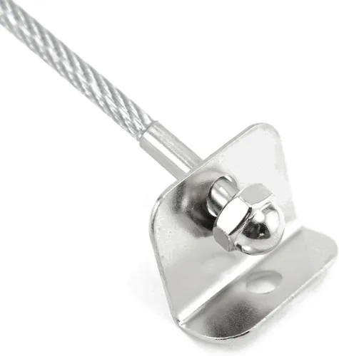Vista 3 de Quakehold! 2830 Cable de acero de 7 pulgadas para colgar muebles