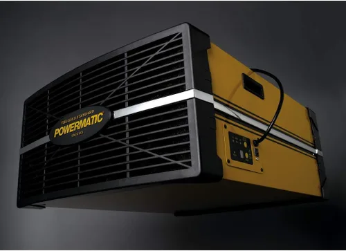 Vista 6 de Powermatic Sistema de filtración de aire, filtro de 5 micrones, 1196 CFM, 115V 1Ph (modelo PM1200)