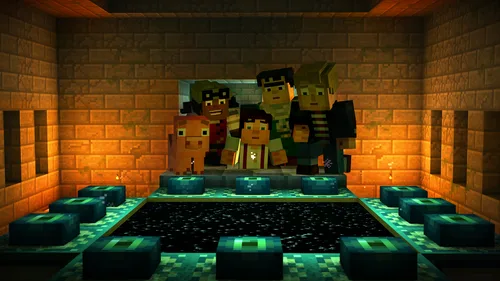 Vista 9 de Minecraft Story Mode Steam download Online Game Code