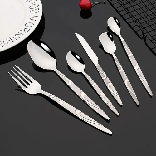 Vista 2 de JASHII Paquete de 6 mini cucharaditas de acero inoxidable para café, azúcar, postre, pastel, helado, sopa de capuchino, antepasto de 6.2 pulgadas