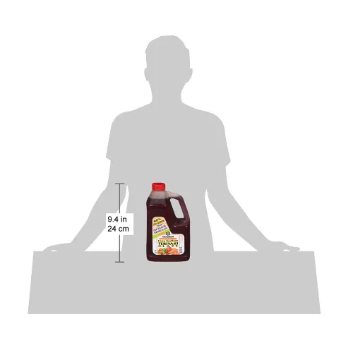 Vista 5 de Kikkoman 5 LB 6 OZ Sin conservantes Menos Esmalte Teriyaki de Sodio