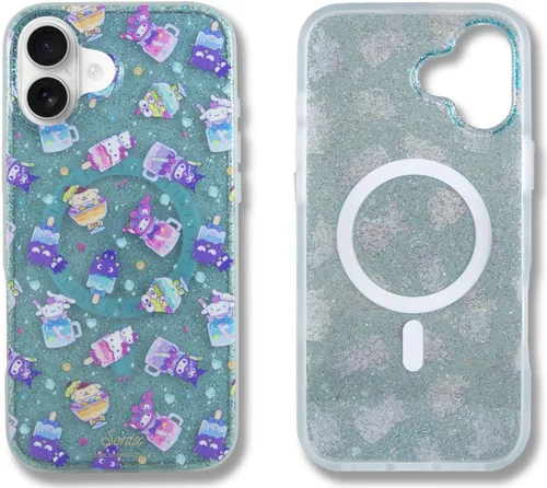 Vista 153 de Sonix x Barbie Funda para iPhone 15 Pro Compatible con MagSafe Probada para caídas de 10 pies Golden Hour