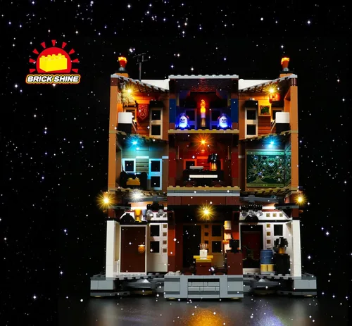 Vista 5 de Kit de luces GC para Lego® 12 Grimmauld Place 76408 (Lego Set no incluido) (Classic)