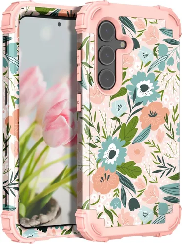 Vista 74 de Hocase Funda para Samsung Galaxy S26 Ultra, mandala beige
