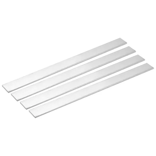 Vista 14 de uxcell Barra plana cuadrada de aluminio, 1-1/2" de espesor 1-1/2" de ancho 12" de longitud Barra cuadrada de aluminio 6061, placa plana de aluminio