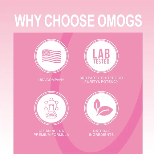 Vista 5 de OMOGS Cápsulas de Péptidos de Colágeno, Colágeno Hidrolizado de Origen Natural con Prebiótico y Extracto de Arándano - Cabello, Piel, Uñas