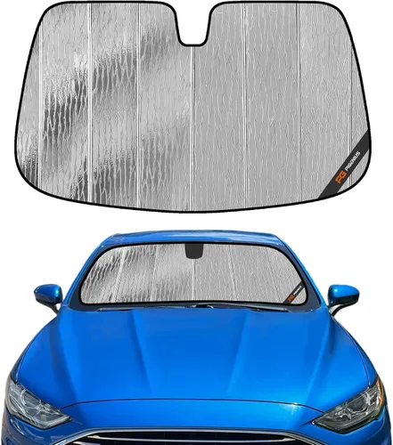 Vista 12 de Parasol para parabrisas Pigenius para Ford Focus 2012-2018 - Protección para ventana delantera