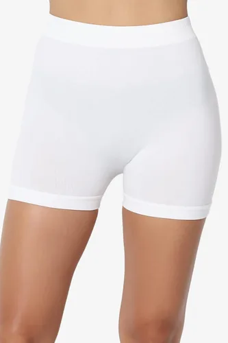 Vista 3 de TheMogan Bermudas sin costuras para mujer, leggings cortos íntimamente debajo de la capa