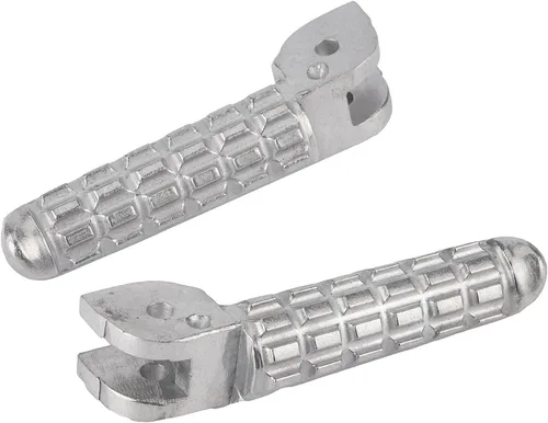 Vista 9 de Aramox Estriberas, Motocicleta Estriberas Traseras Reposapiés Modificado Accesorio Plata Ajuste para 696/796 2009-2013