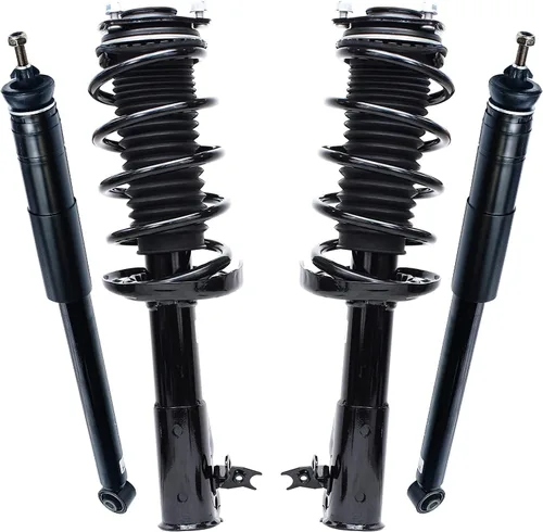 Vista 42 de Detroit Axle - Kit de amortiguadores de 4 puntales para Ford Escape 14-19, 2 puntales delanteros con resorte helicoidal 2 amortiguadores traseros