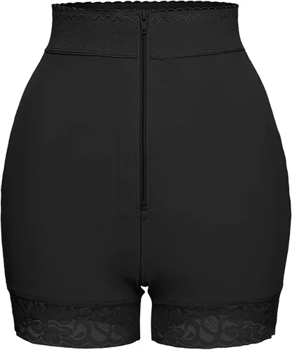 Vista 4 de SKDOGDT Ropa moldeadora corta para mujer con control de abdomen levantamiento de glúteos moldeadora de cuerpo cintura alta adelgazantes de muslo