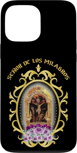 Vista 24 de El Señor de Los Milagros, Lima Peru, Cristo venerada en Perú - Carcasa para iPhone 17