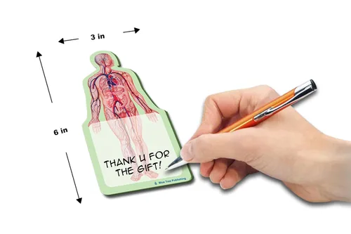 Vista 3 de Notas Adhesivas de Anatomía