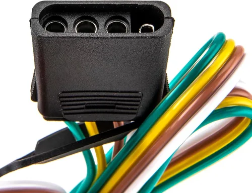 Vista 5 de WeiSen Arnés de cableado de remolque de 4 pines personalizado compatible con Volkswagen Tiguan 2018-2024
