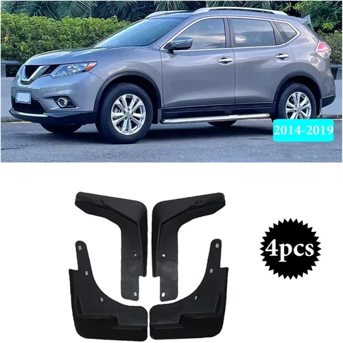 Vista 6 de Guardabarros para guardabarros, accesorios para coche compatibles con Nissan X-Trail T32 2014 ~ 2019