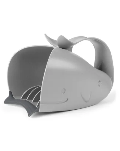 Vista 6 de Skip Hop Taza de enjuague de baño para bebé MOBY - Enjuagador de cascada sin lágrimas, color gris, edad 0+, (paquete de 12)