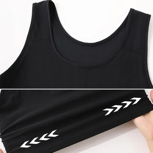 Vista 4 de Trans Chest Binder Transgender FTM Cosplay Breathable Half Breast Binder Tank Top