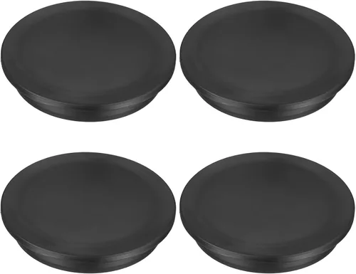 Vista 205 de MECCANIXITY - Tapones de silicona en forma de T (26mm, 1 pulgada de diámetro), color negro
